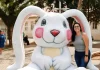 O coelhinho já chegou em Jundiaí! Praça da Catedral ganha decoração especial de Páscoa